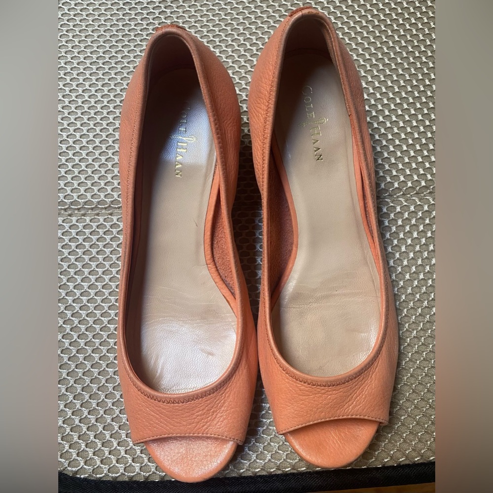 Cole Haan Open Toe Wedges - Size 7
